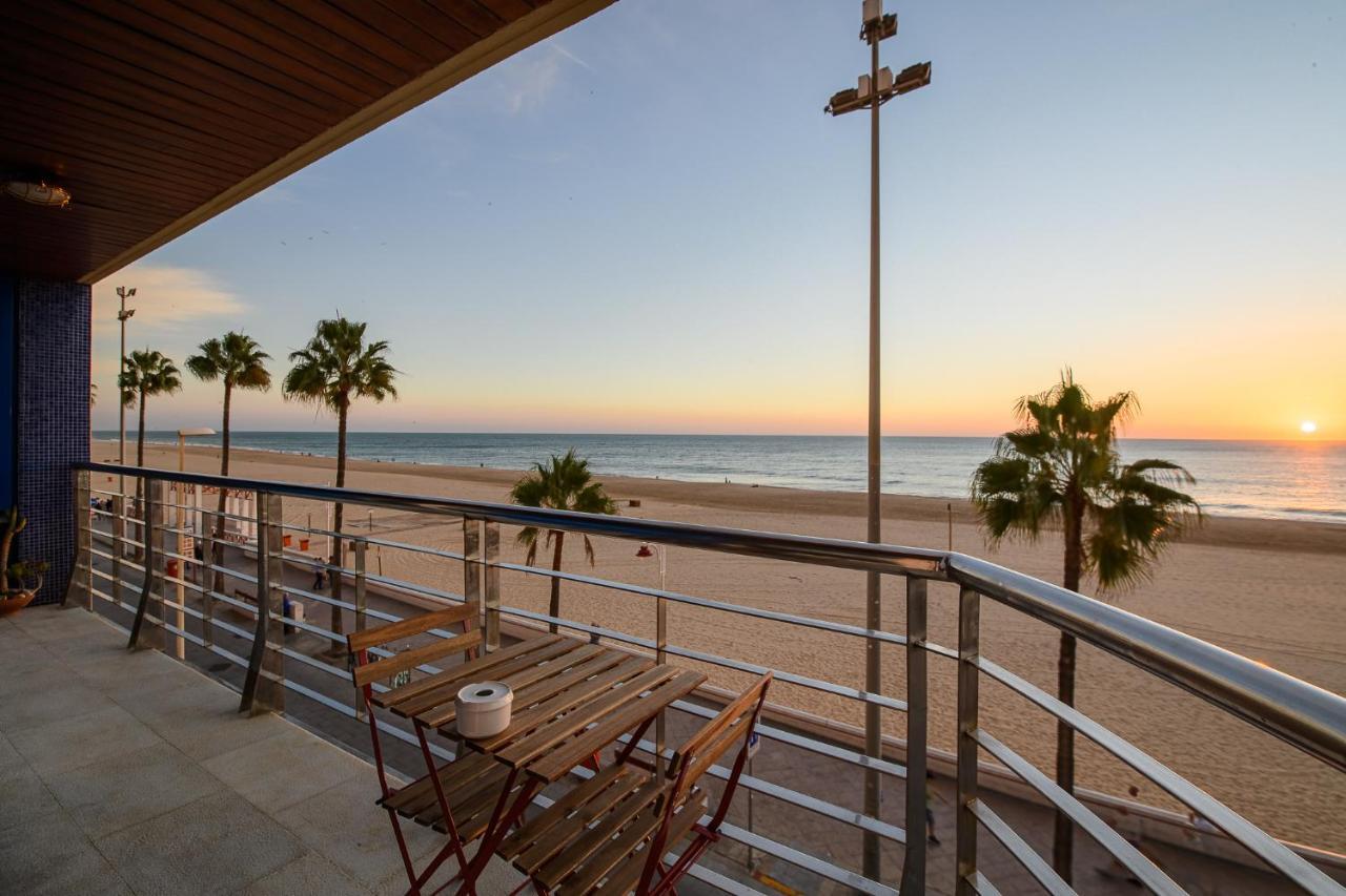 Preciado Apartamento Con Vistas Frontales Al Mar Cádiz Eksteriør bilde